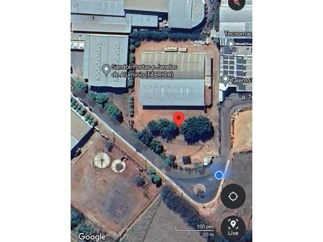 Leilão de Imóvel - Barracão Industrial área 3.256,25m² - Iacanga/SP
