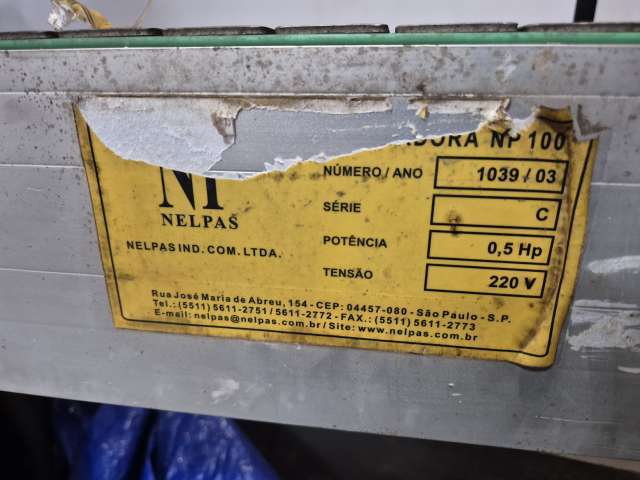Leilão de Bens Móveis - Envasadora Linear  - São Bernardo do Campo/SP 